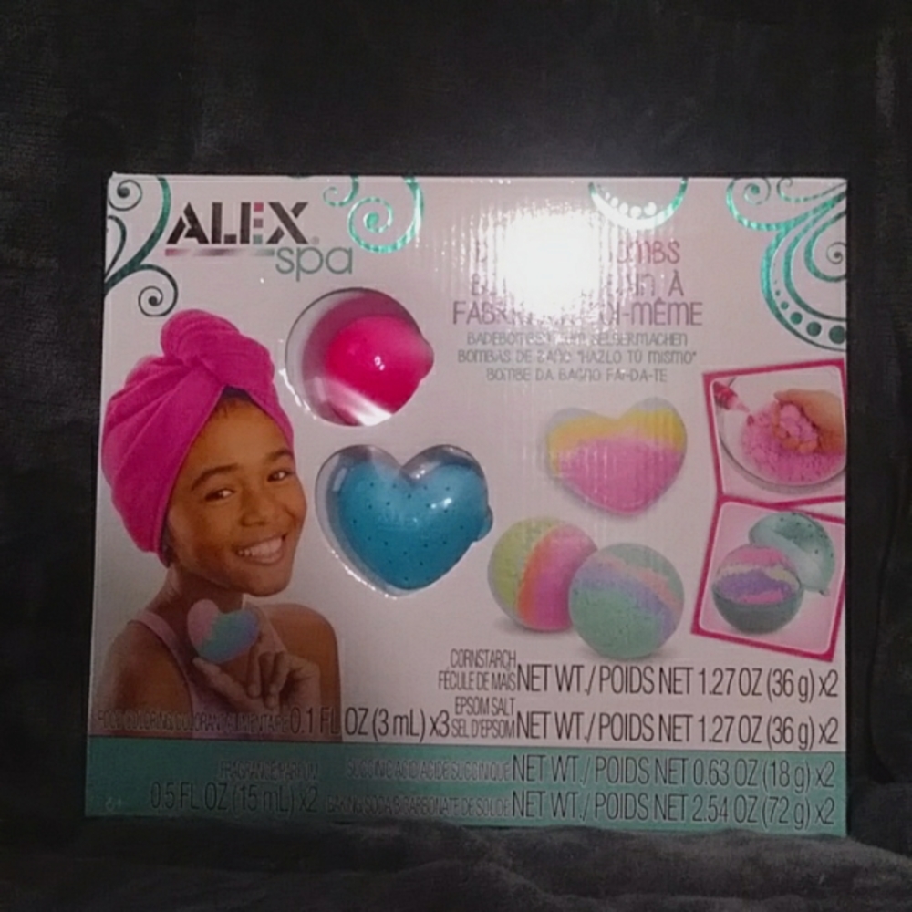 Alex spa, DIY bath bomb maker